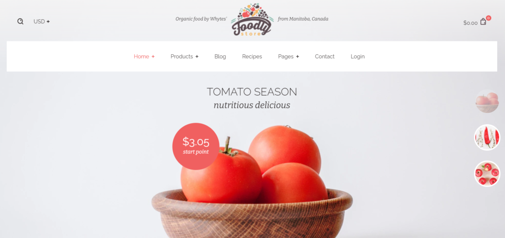 Foodly Best Shopify theme