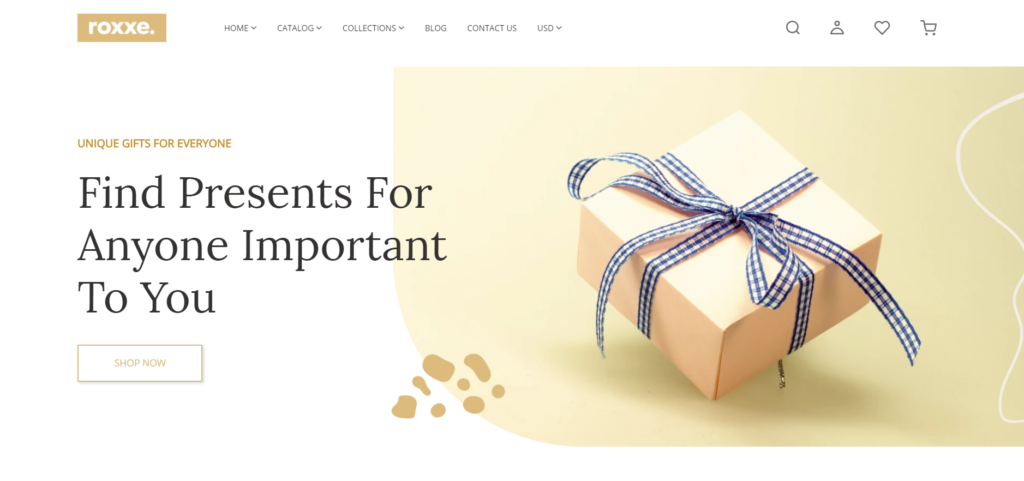 Roxxe Shopify theme