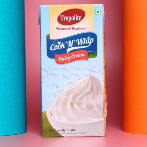 Creative Food Product Photography for Tropolite Whipping Cream