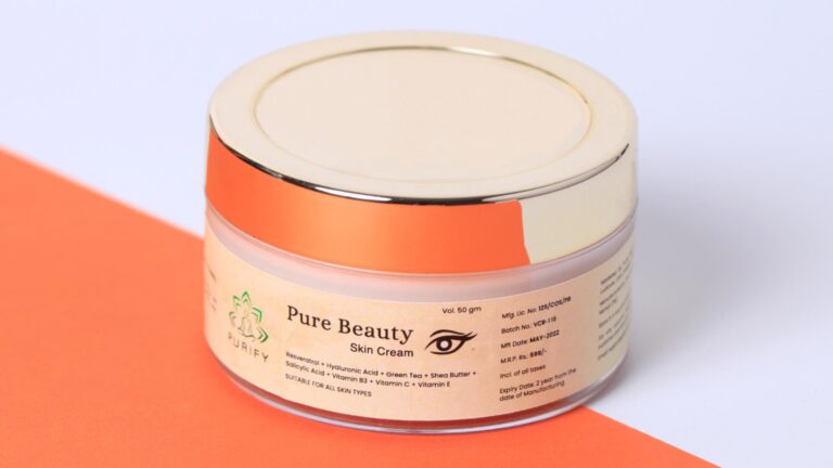 skincare cosmetics products photography