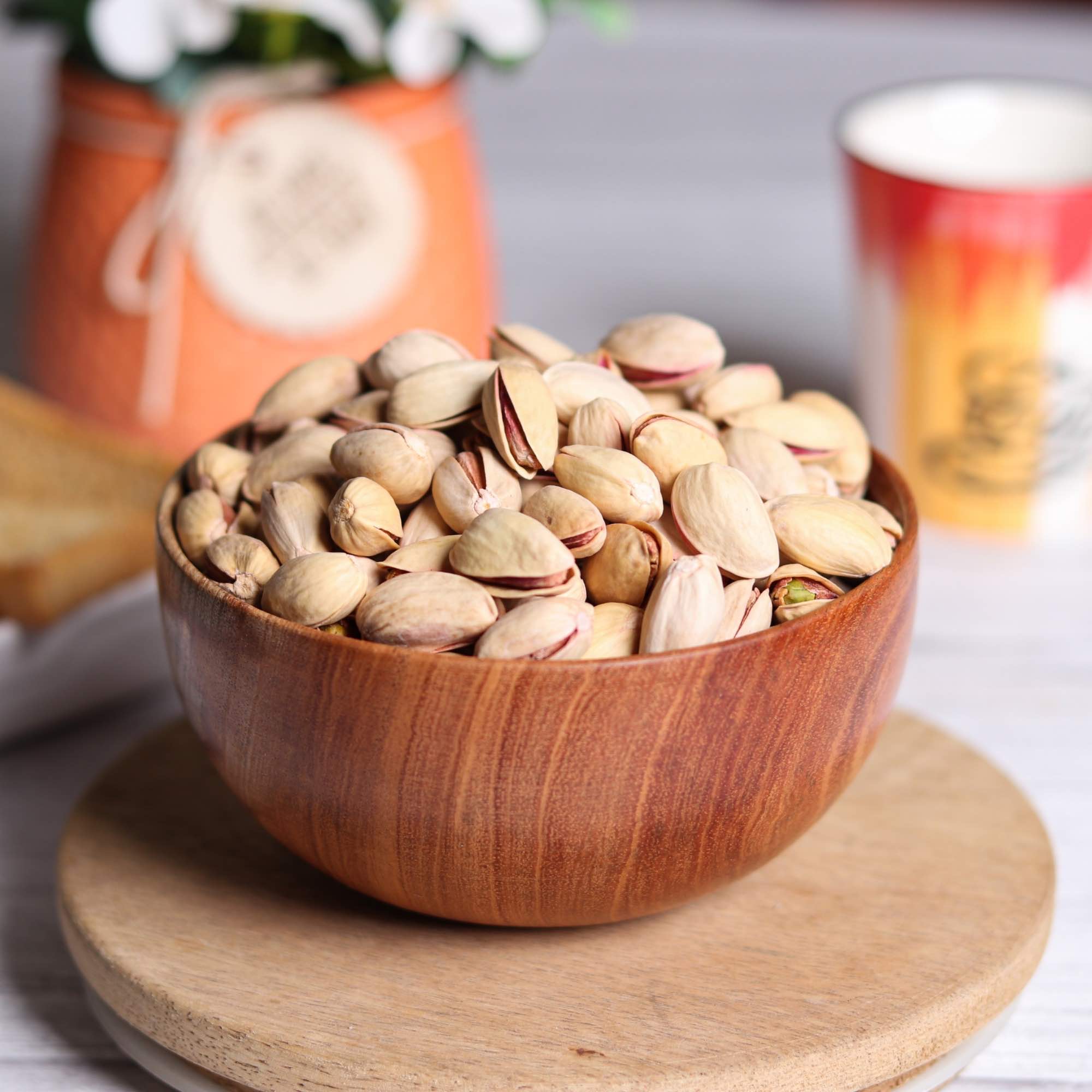 creative dry fruits product photography for food product