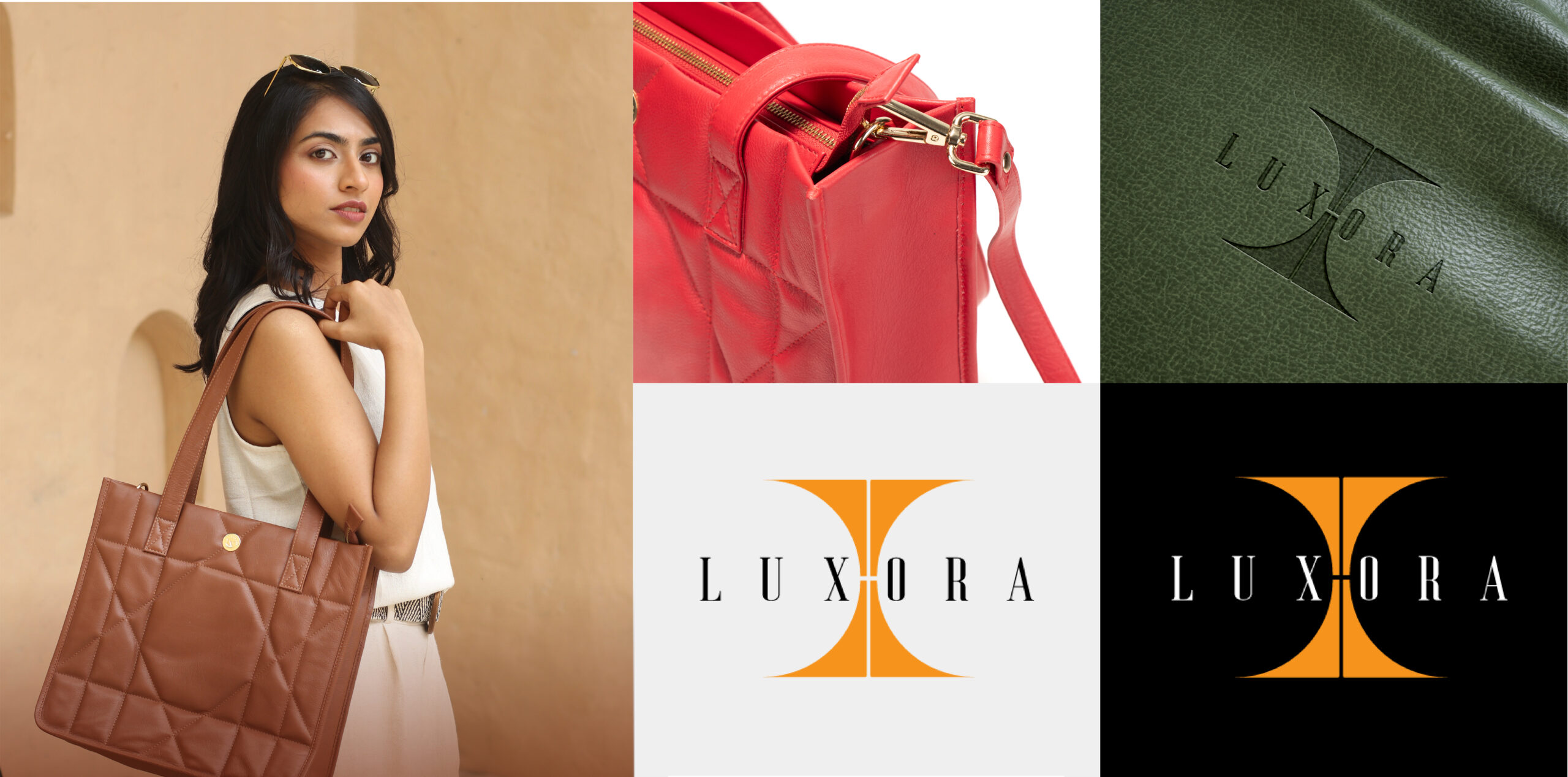 Luxora bags branding case study