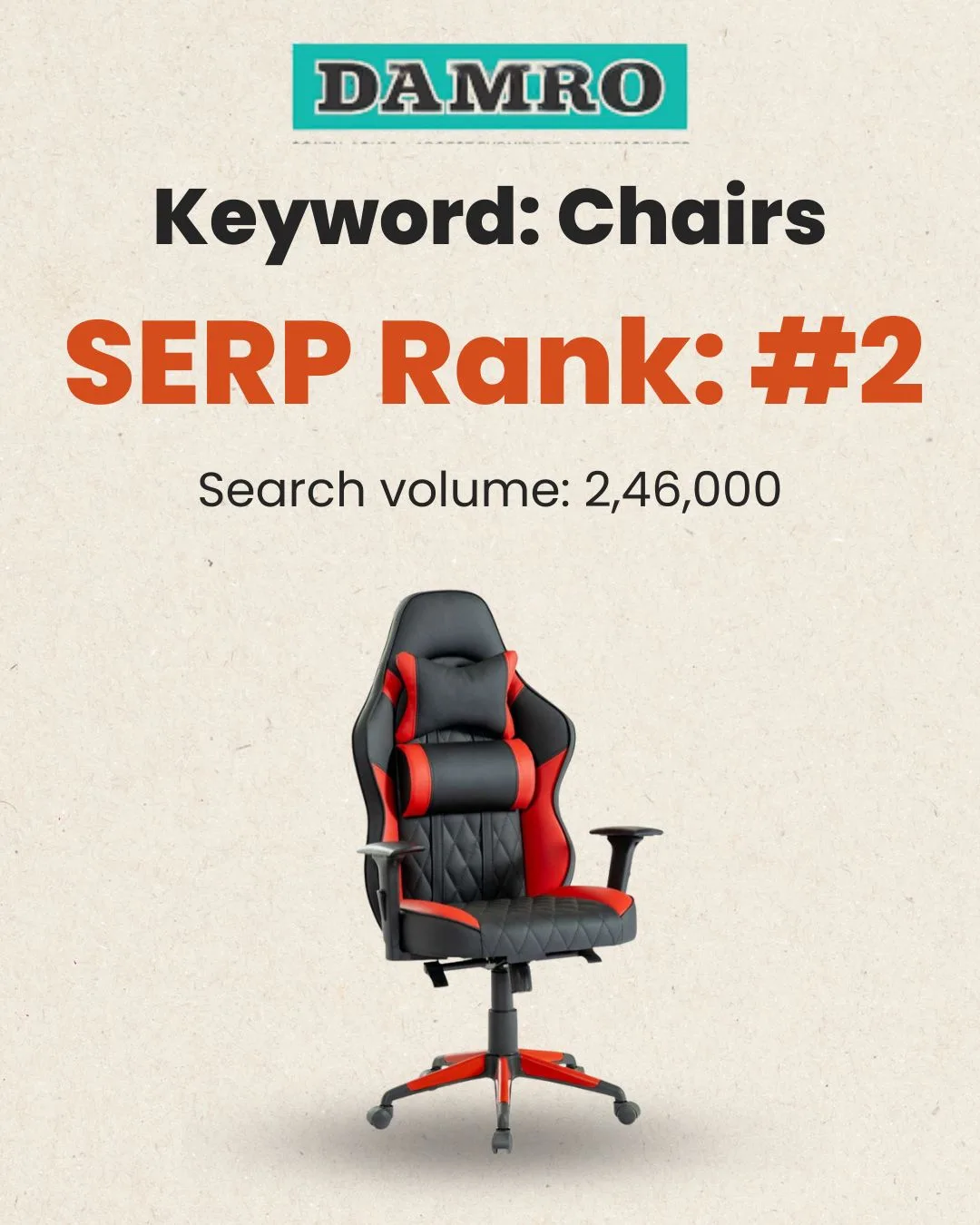 Damro Search engine optimization case study