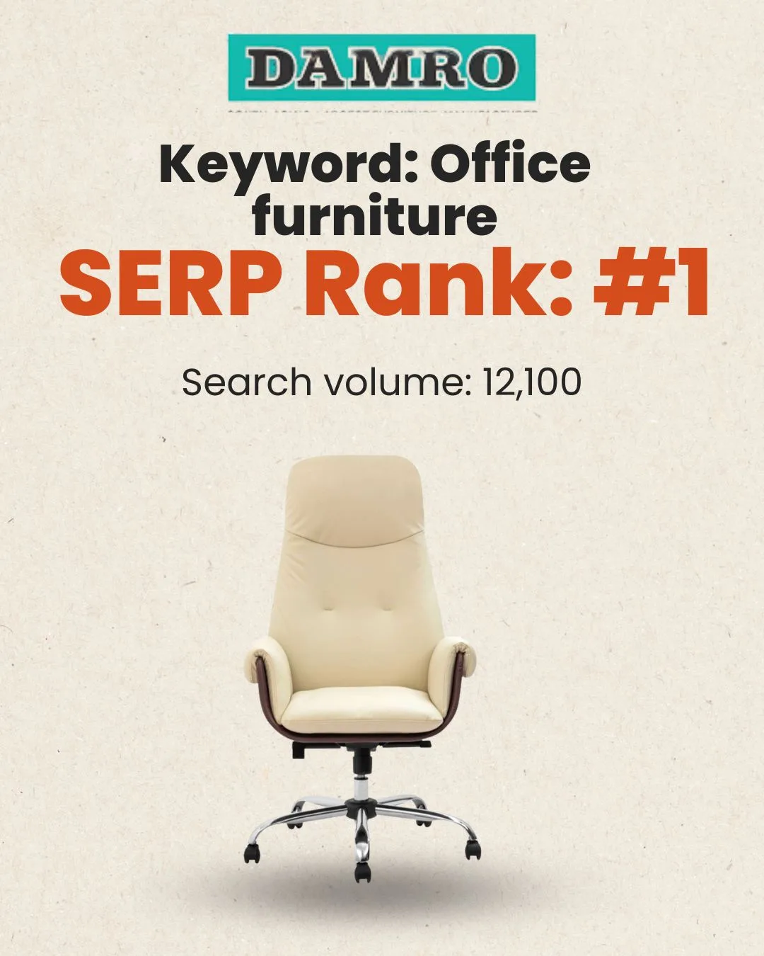 Damro Search engine optimization case study