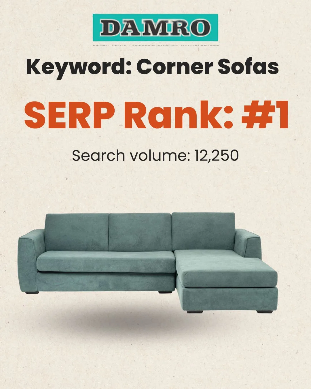 Damro Search engine optimization case study