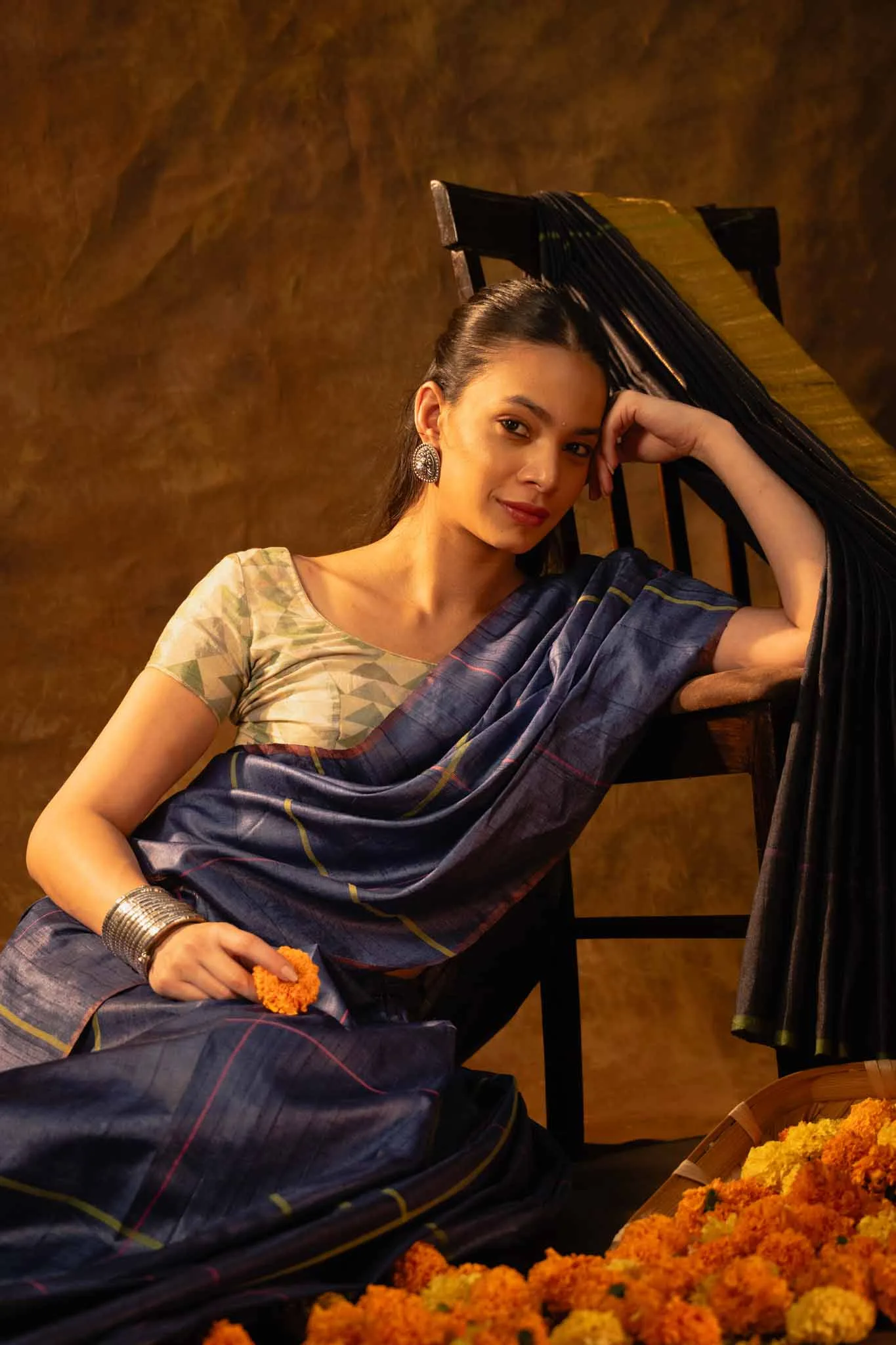 kosala silk saree lifestyle product photography