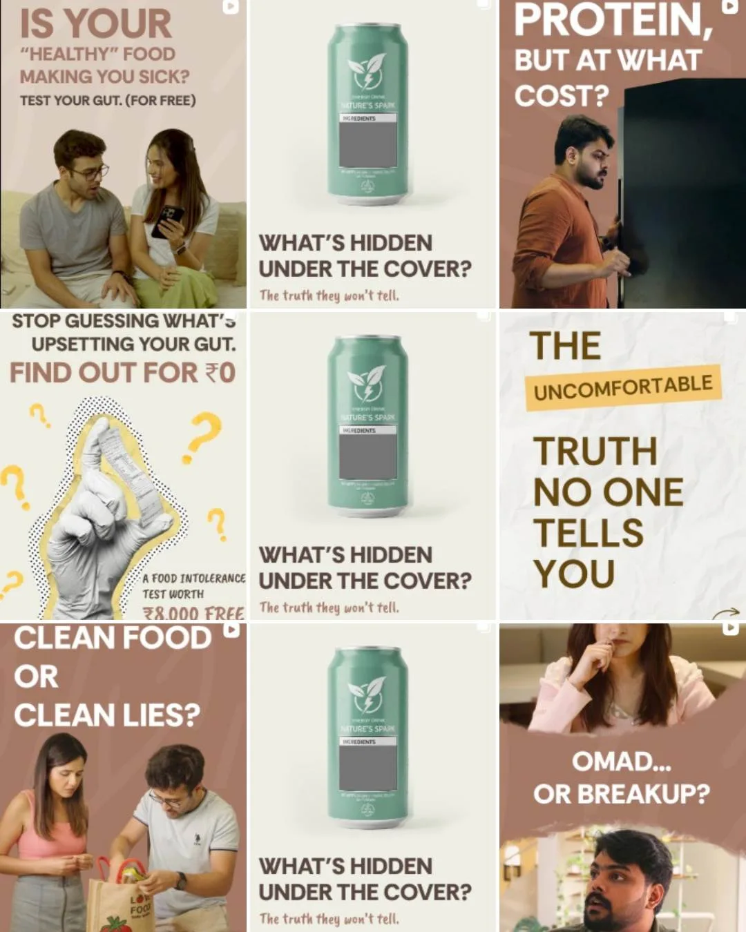 Fawesum food d2c brand video production